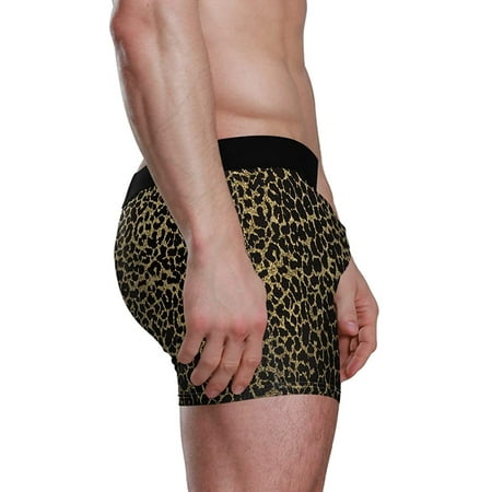 M&S&W Mens Underwear Leopard Printed Boxer Briefs Short Boxer Briefs M&S&W Mens Underwear Leopard Printed Boxer Briefs Short Boxer Briefs